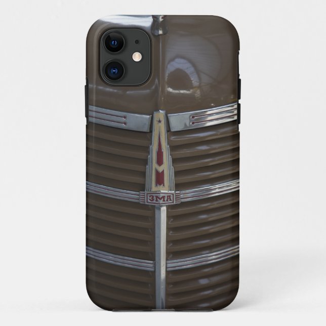 Latvia, Riga, Riga Motor Museum, hood ornament Case-Mate iPhone Case (Back)