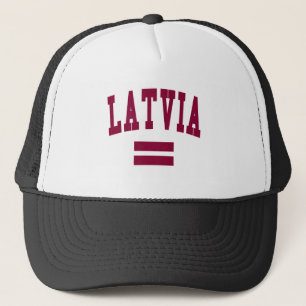 LATVIA TRUCKER HAT