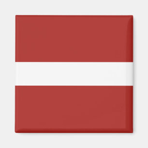 Latvian Flag Magnet