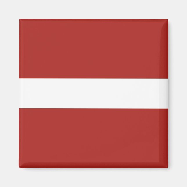 Latvian Flag Magnet (Front)