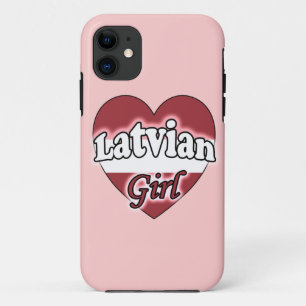 Latvian Girl Case-Mate iPhone Case