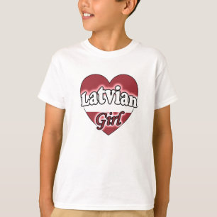 Latvian Girl T-Shirt