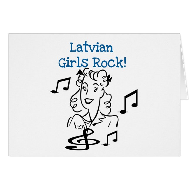 Latvian Girls Rock (Front Horizontal)