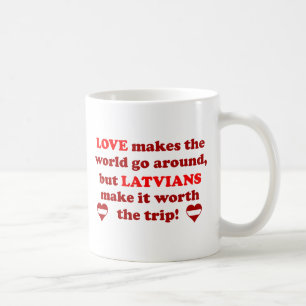 Latvian Love Coffee Mug