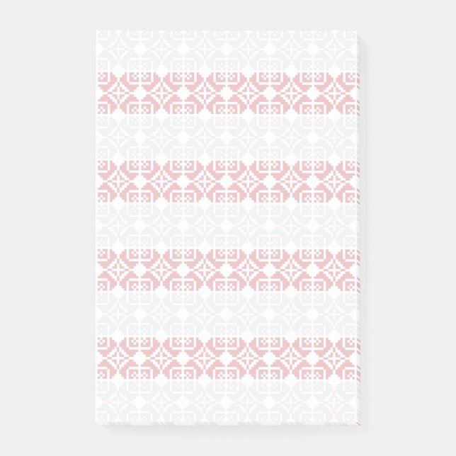 Latvian Morning SUN geometric pattern II Post-it Notes (Front)