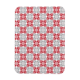 Latvian Morning SUN geometric pattern III Magnet