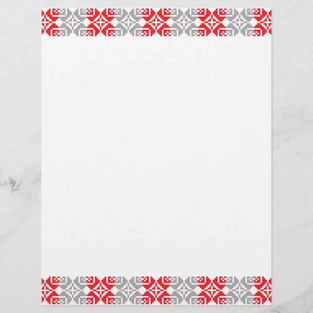 Latvian Morning SUN geometric pattern VI (Front)