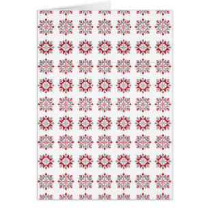 Latvian Morning SUN geometric pattern VII