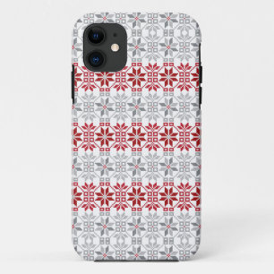 Latvian Morning SUN geometric pattern VIII iPhone 11 Case