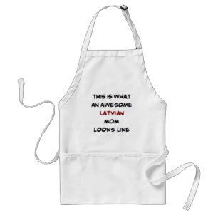 latvian mum, awesome standard apron
