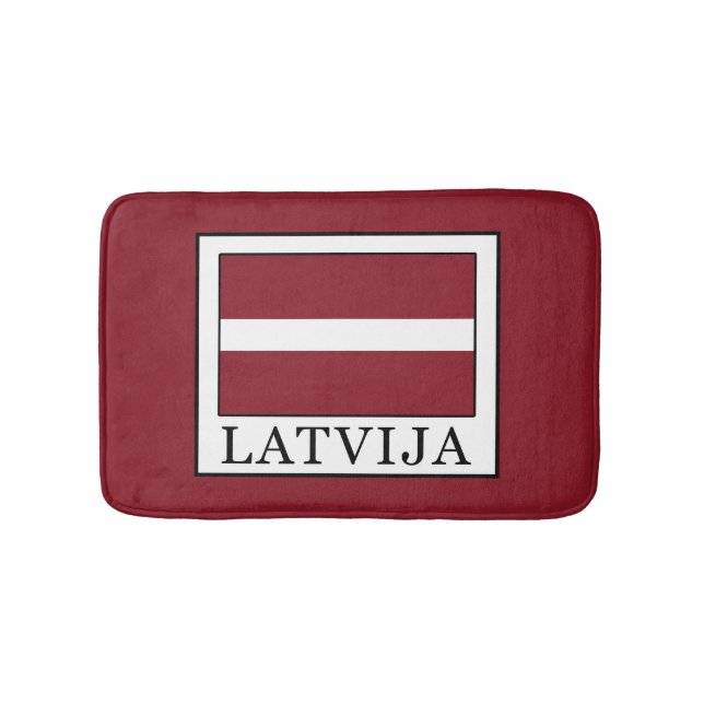 Latvija Bath Mat (Front)