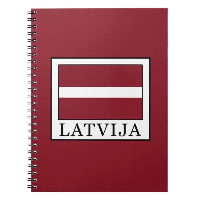 Latvija Notebook (Front)