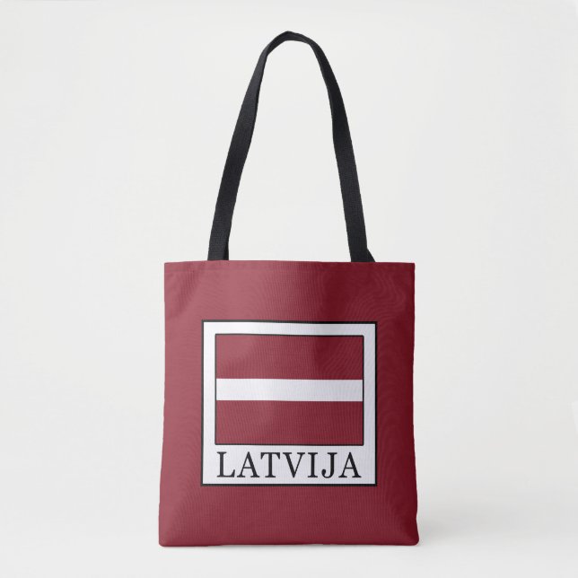 Latvija Tote Bag (Front)