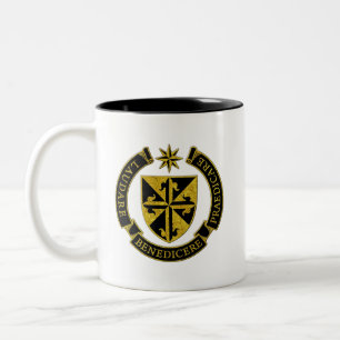 Laudare, benedicere, praedicare Two-Tone coffee mug