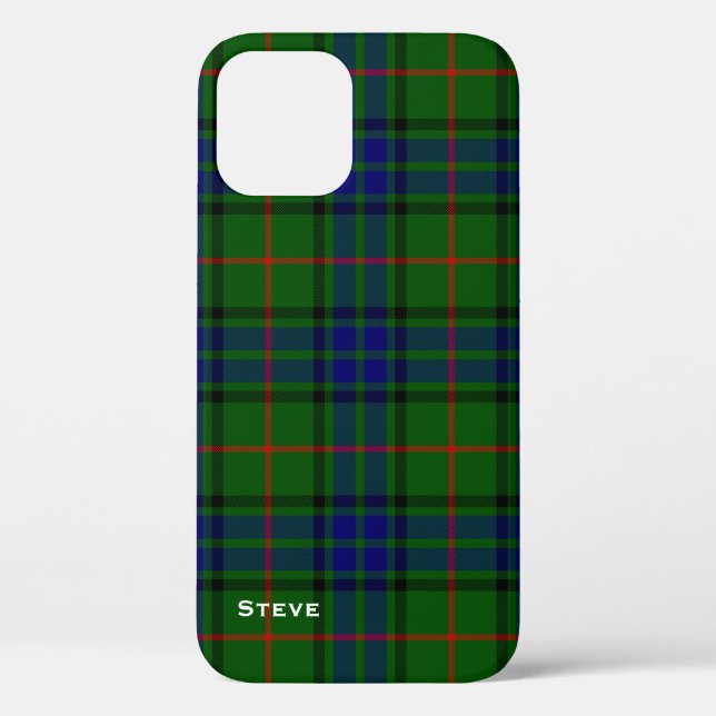 Lauder Clan Tartan Plaid Case-Mate iPhone Case (Back)