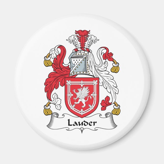 Lauder Family Crest Magnet (Front)