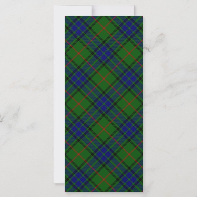 Lauder tartan blue green plaid (Front)