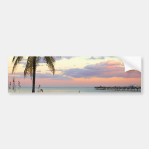 Lauderdale-by-the-Sea, Florida Sunset Bumper Sticker