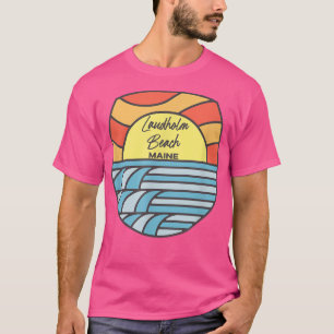 Laudholm Beach Maine ME Sunset Sunrise Souvenir T-Shirt