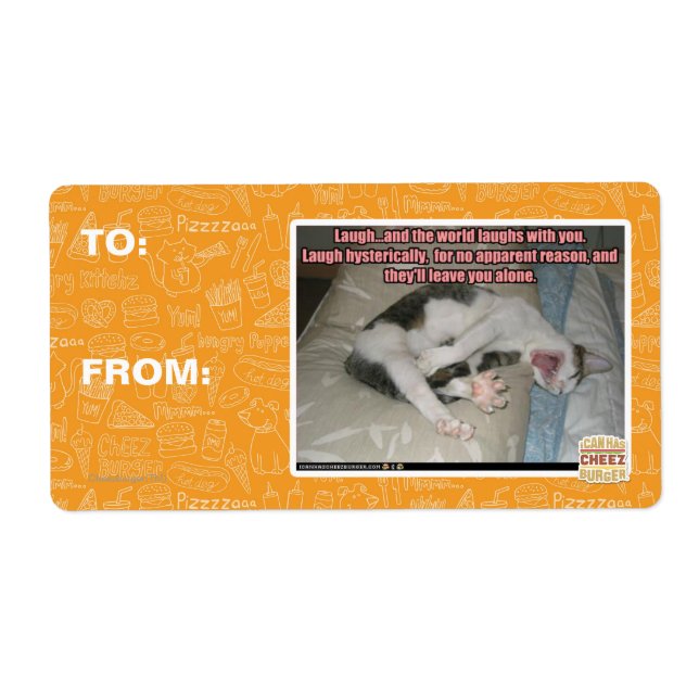 Laugh and the world laughs with you (Front)