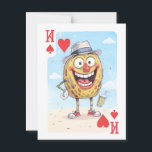 Laugh Deck Postcard<br><div class="desc">Deal out laughter with our quirky and creative play cards! Each card features a unique, funny character and a hilarious phrase designed to bring smiles and good vibes. Perfect for game nights, gifts, or collectors who love a dose of humour with every hand. Playful, bold, and full of personality—these cards...</div>