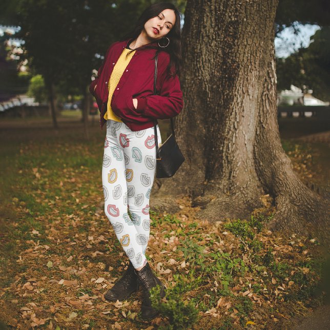 Laugh Doodle Capri Leggings (Creator Uploaded)