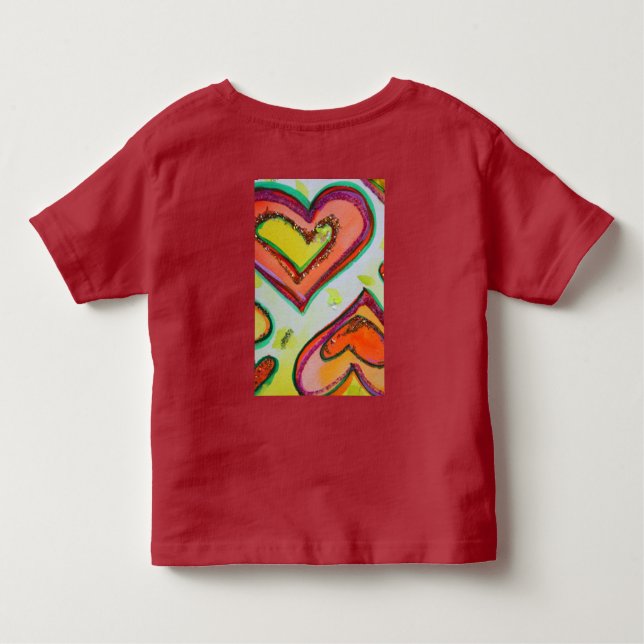 Laugh Hearts Shirt (Back)