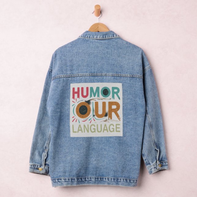 Laugh Lines: Custom Women's Denim Jacket (Hangar)