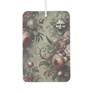 Laugh Lines – Gothic Floral  Car Air Freshener