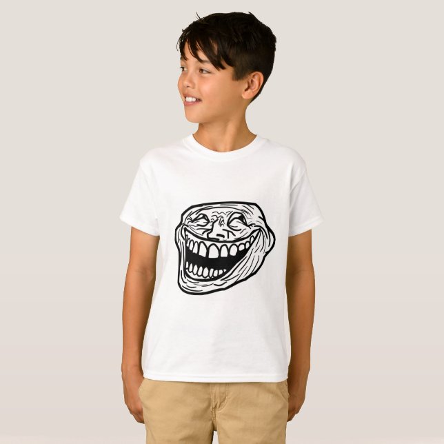 Laugh Meme Kids' Hanes TAGLESS® T-Shirt (Front Full)