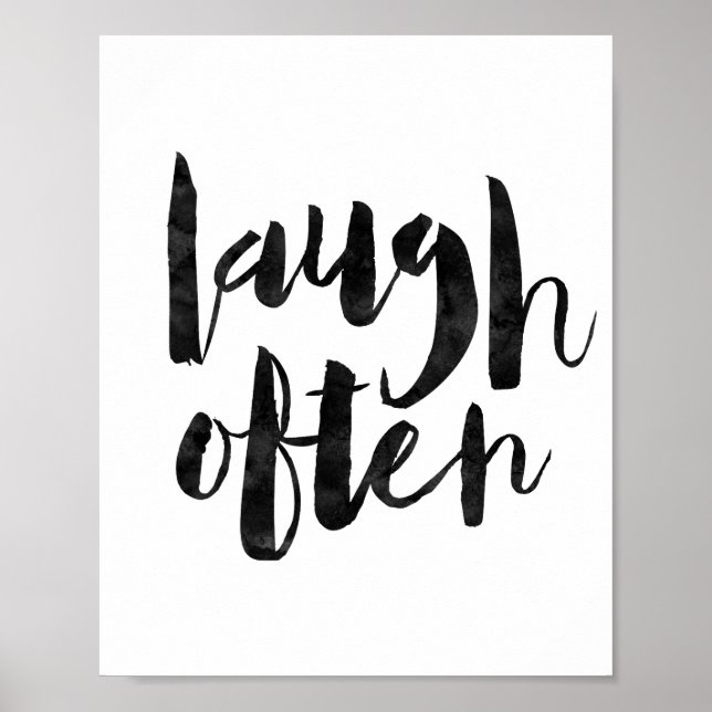 Laugh Often Poster (Front)