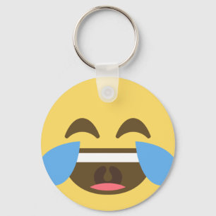 Laugh Out Emoji Key Ring