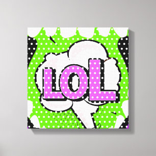 Laugh Out Loud Canvas Print