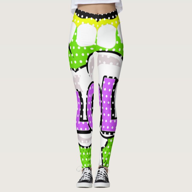 Laugh Out Loud Leggings (Front)