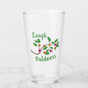 Laugh Outdoors Glass