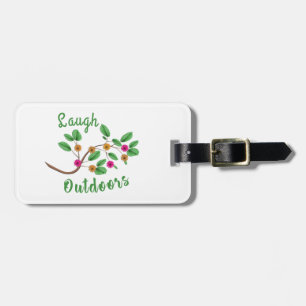 Laugh Outdoors Luggage Tag