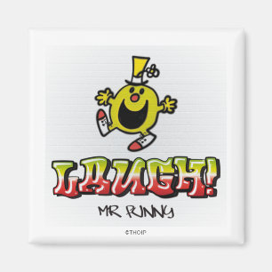 Laugh With Mr. Funny Magnet