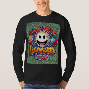 Laugh World on Eco-Sketch Grass Tee