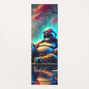 Laughing Buddha at the Pond Yoga Mat
