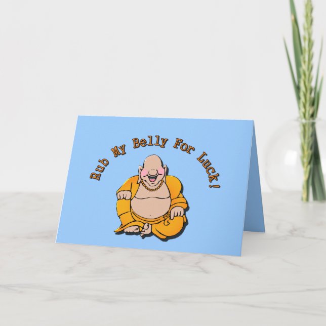 Laughing Buddha Card (Front)