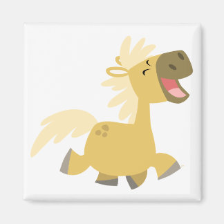 Laughing Cartoon Pony magnet