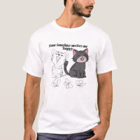 Laughing Cats & Butterflies Art