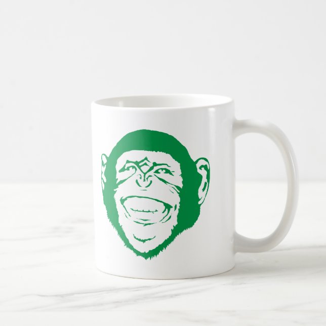 Laughing Chimp Coffee Mug (Right)