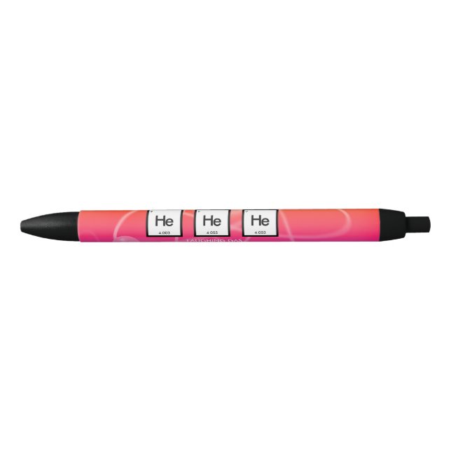Laughing Gas Black Ink Pen (Front)