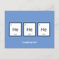 Laughing Gas Helium | Humourous Science Pun