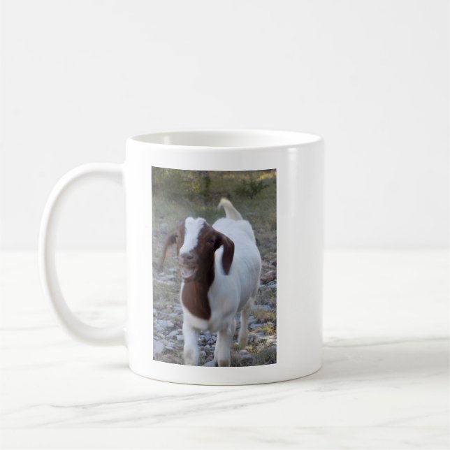 Laughing Goat Mug (Left)