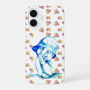 Laughing happy little one iPhone 16 case