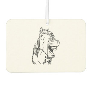 Laughing Horse Car Air Freshener