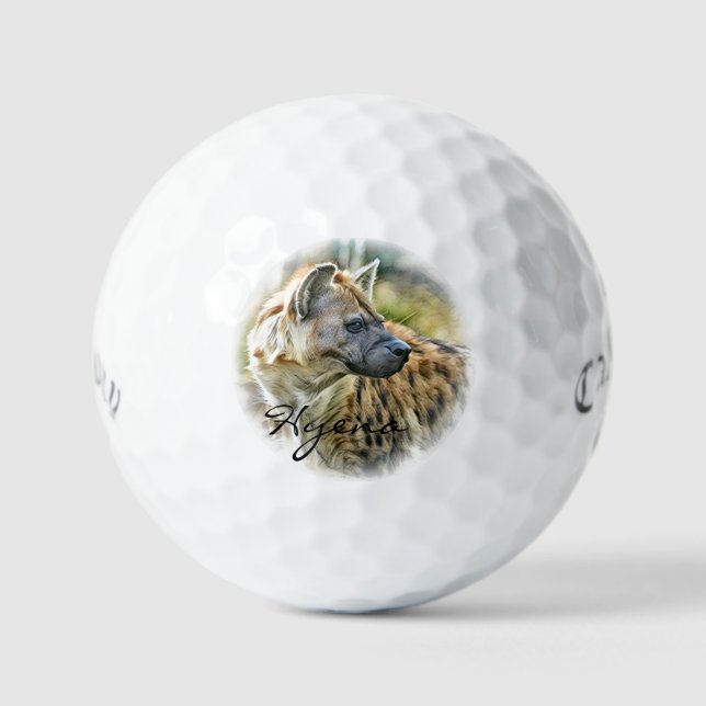 Laughing Hyena Golf Balls (Front)