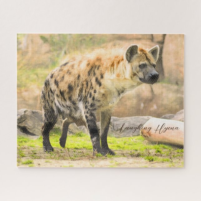 Laughing Hyena Jigsaw Puzzle (Horizontal)